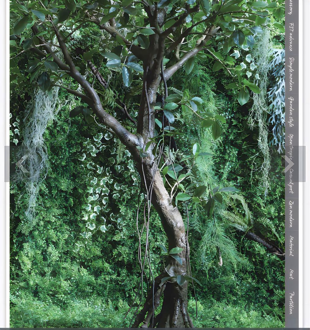 光触媒　人工観葉植物　ウォールグリーン　フェイクグリーン　トネリココアッド