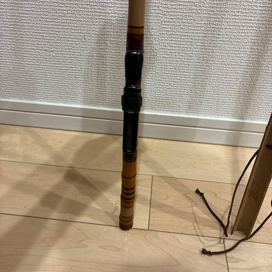 竹製 和竿 収納ケース付き