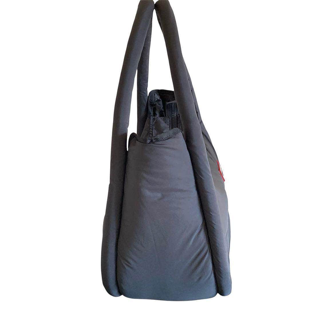 【極美品】HUNTER ハンター フレイムド パファー ラージ ホーボー 肩掛け