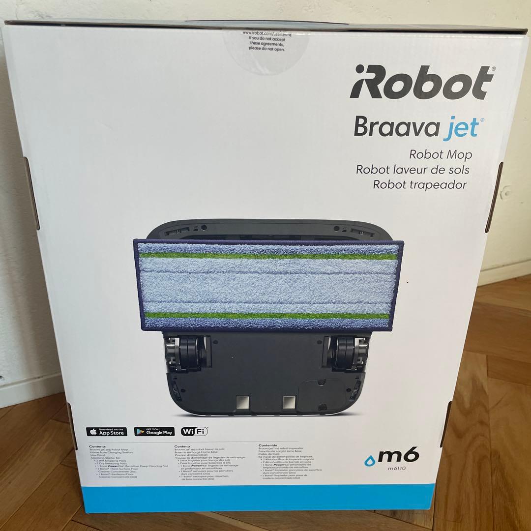 【新品未開封】　iRobot Braava jet m6