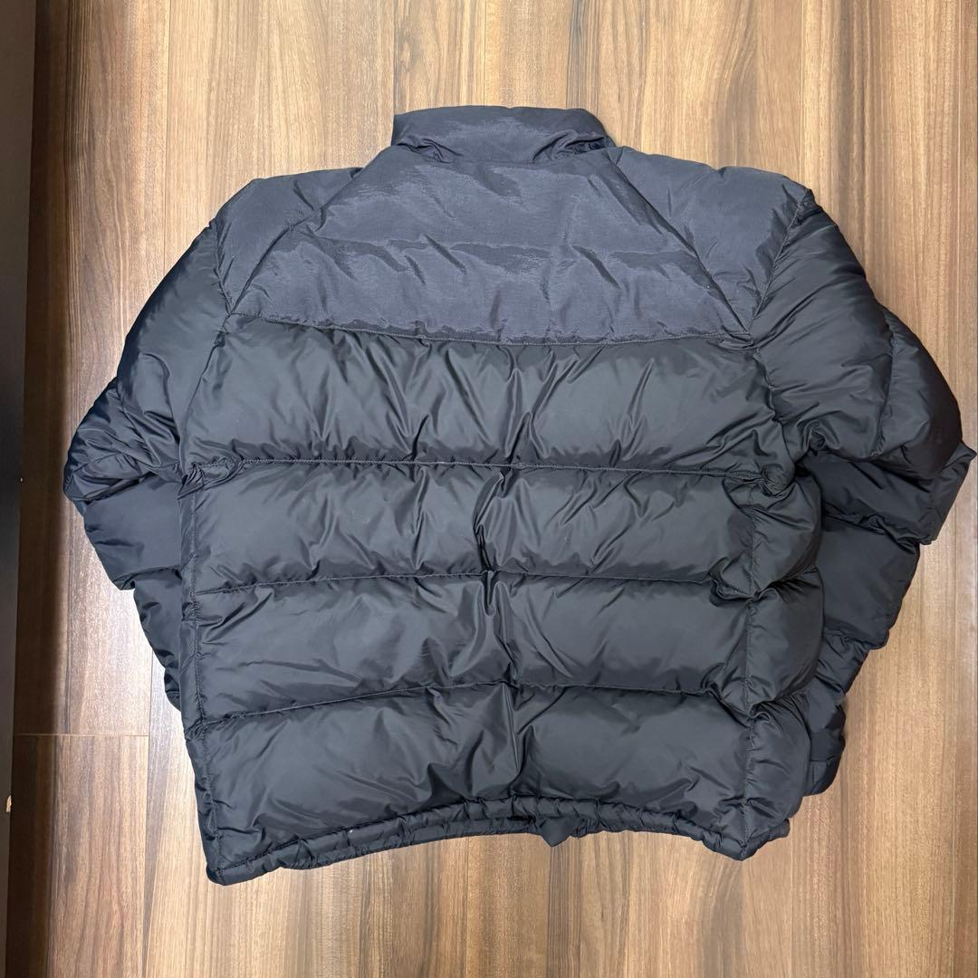 90s Marmot ダウンジャケット ブラック Mサイズ ドローコード付き