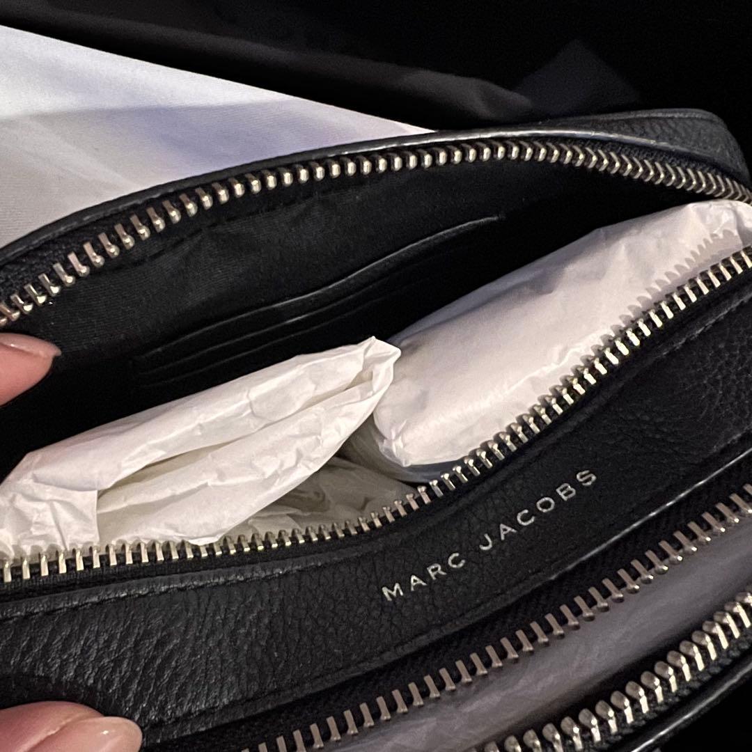 MARC JACOBS ブラックレザー バッグ