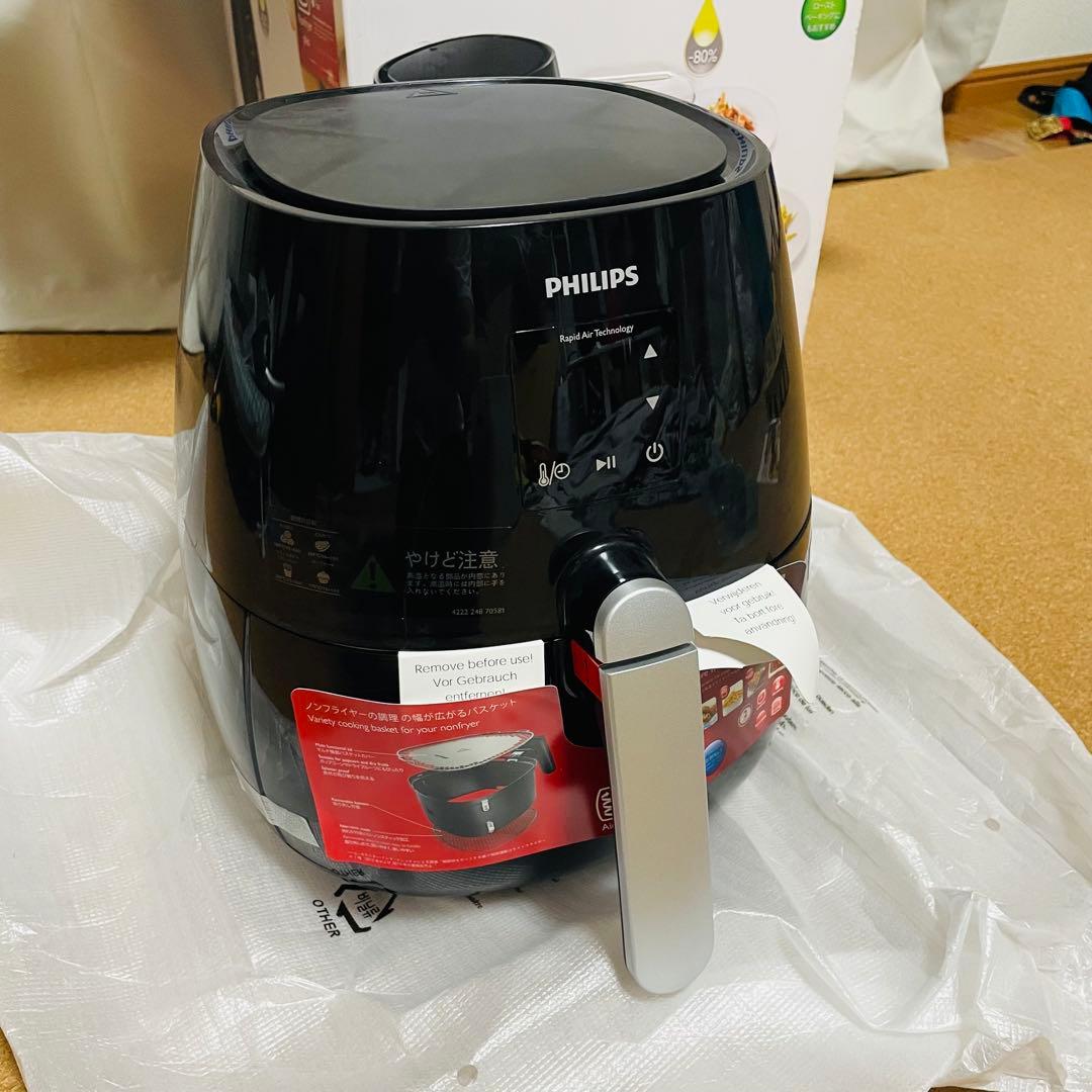 未使用 PHILIPS フィリップス ノンフライヤープラス ダブルレイヤーセット