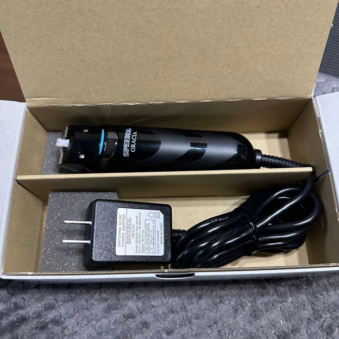 【ほぼ新品】スピーディック バリカン 本体 犬 トリミング プロ用 ブラック 黒