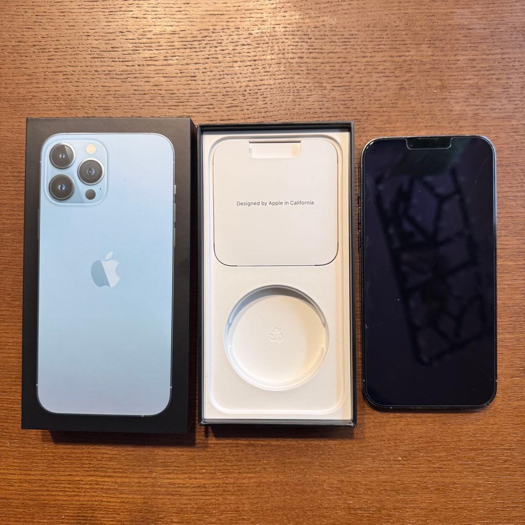 iPhone13pro max 本体 256GB SIMフリー シエラブルー