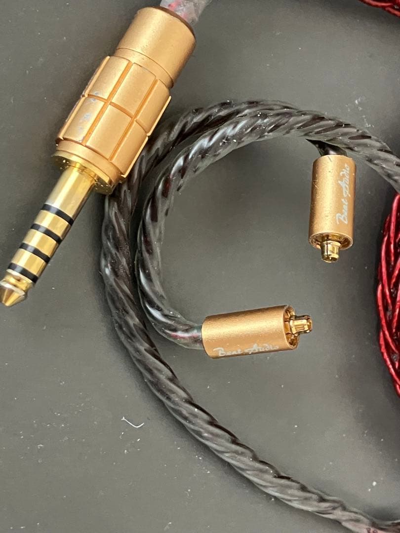 イヤホン Beat Audio Vermilion mkII 8wire mmcx-4.4