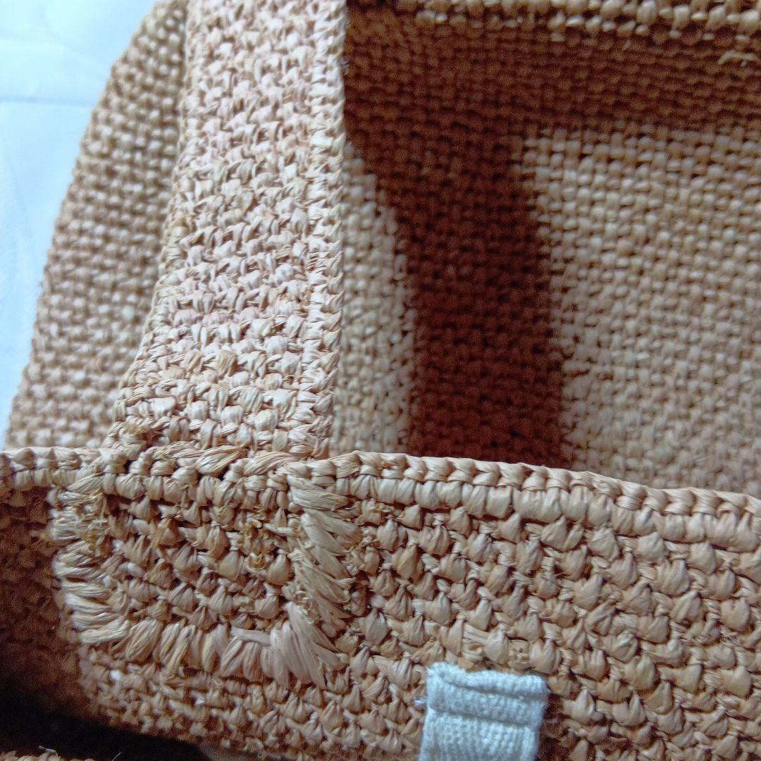 ヤーコ　ヘレンカミンスキー　ラフィア トートバッグ ベージュ 大きめ