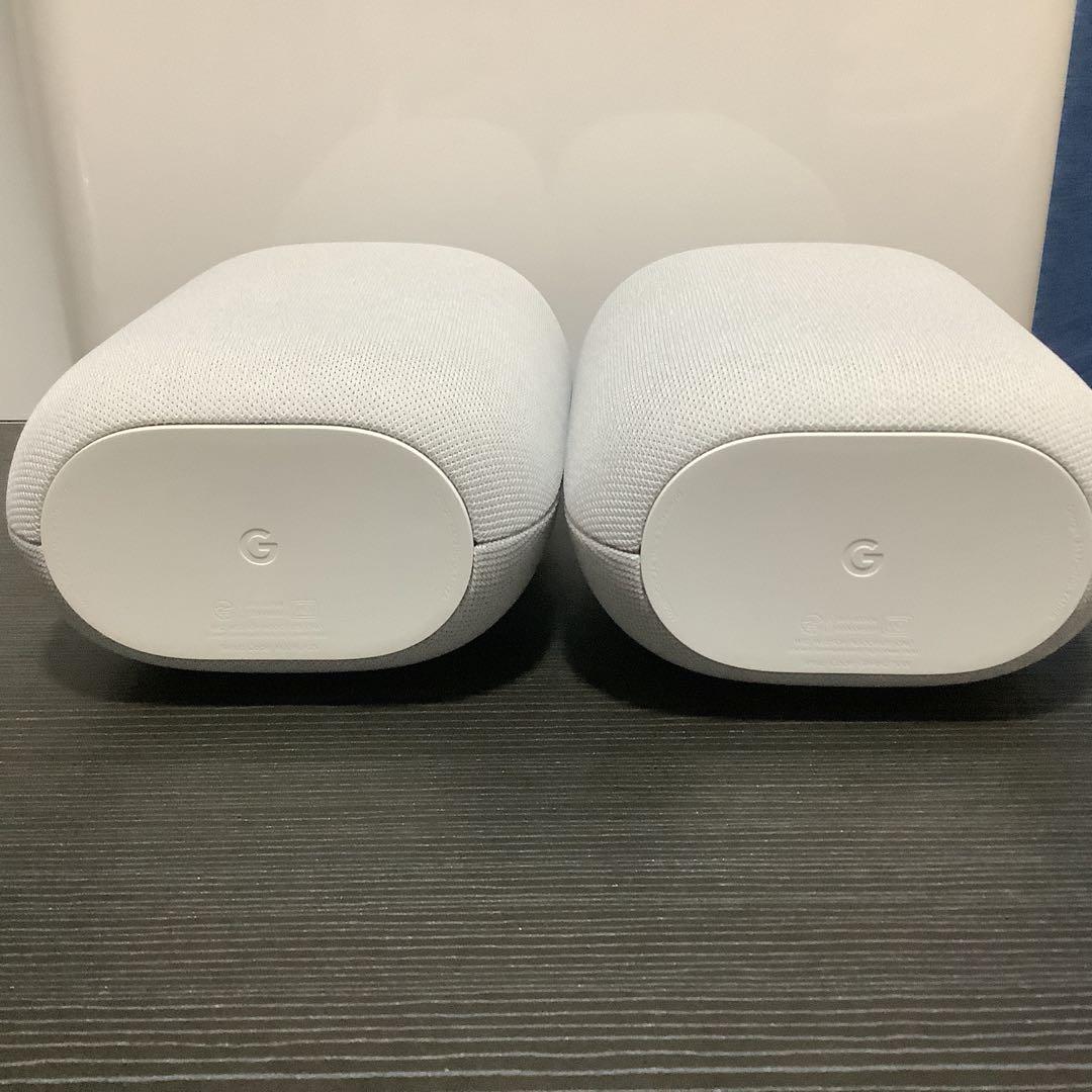 Google nest audio チョーク　ペア