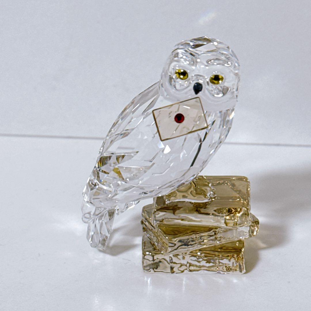 【美品】 SWAROVSKI ハリーポッター ヘドウィグ Hedwig 置物