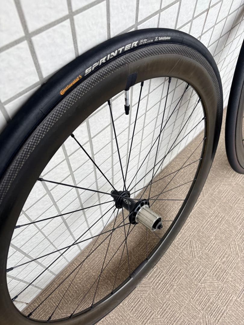 TNI Dragon50 カーボンチューブラーホイール（前後セット）