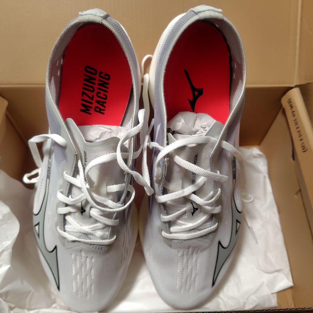 ellyさん専用　Mizuno Racing ランニングシューズ ホワイト