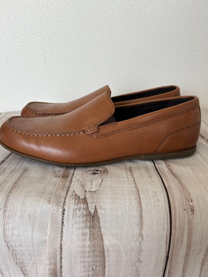 ロックポート　ドライビングシューズ　ローファー　レザー　　ROCKPORT 29