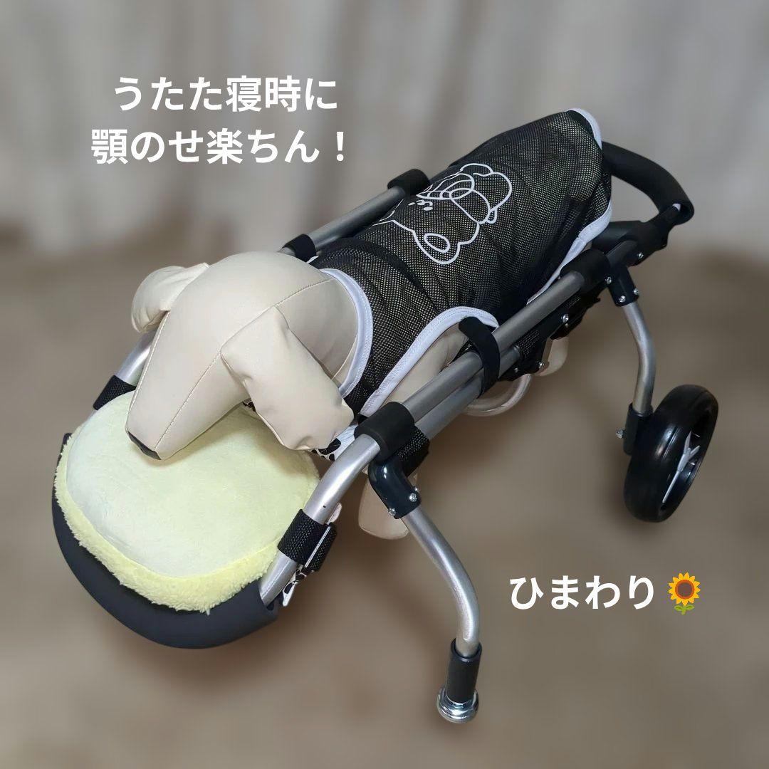 ワンちゃん4輪　リハビリ　食事補助　犬用車椅子　シニア犬補助　介護　犬の歩行器