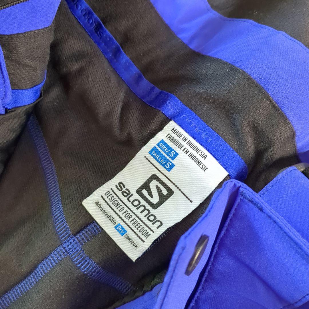 サロモン スキー スノーボード パンツ サスペンダー Sサイズ 中古