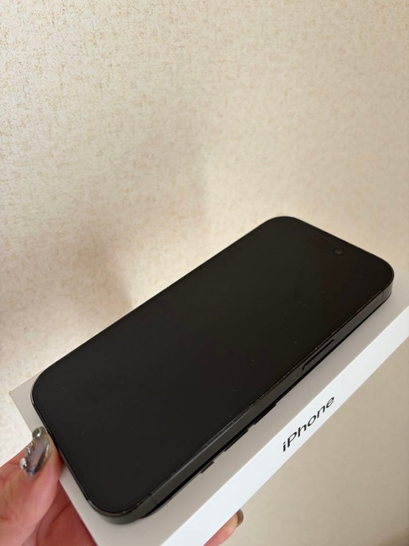 iPhone 14 Pro 128GB ブラック　topologyケース