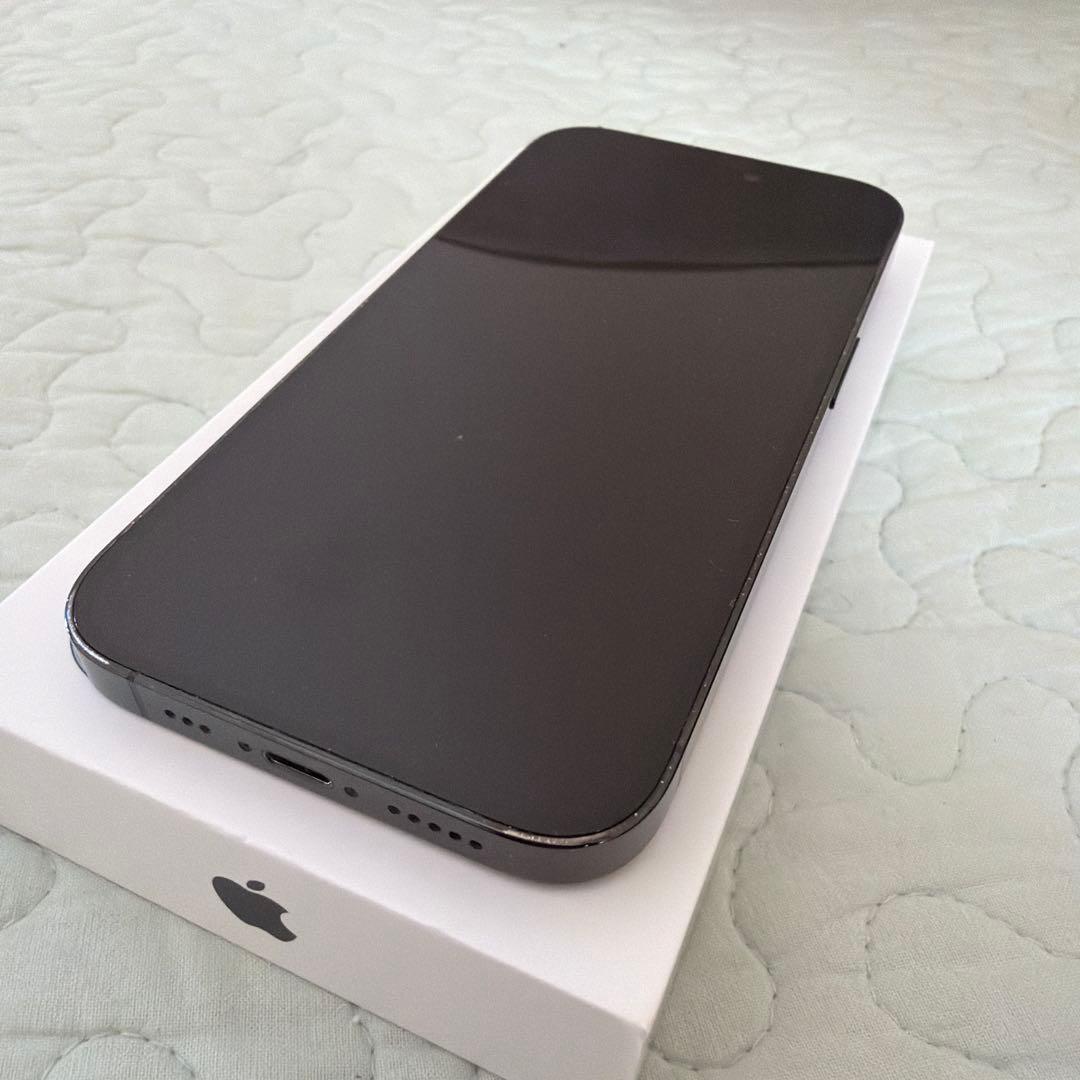 iPhone 14 Pro 128GB ブラック　topologyケース