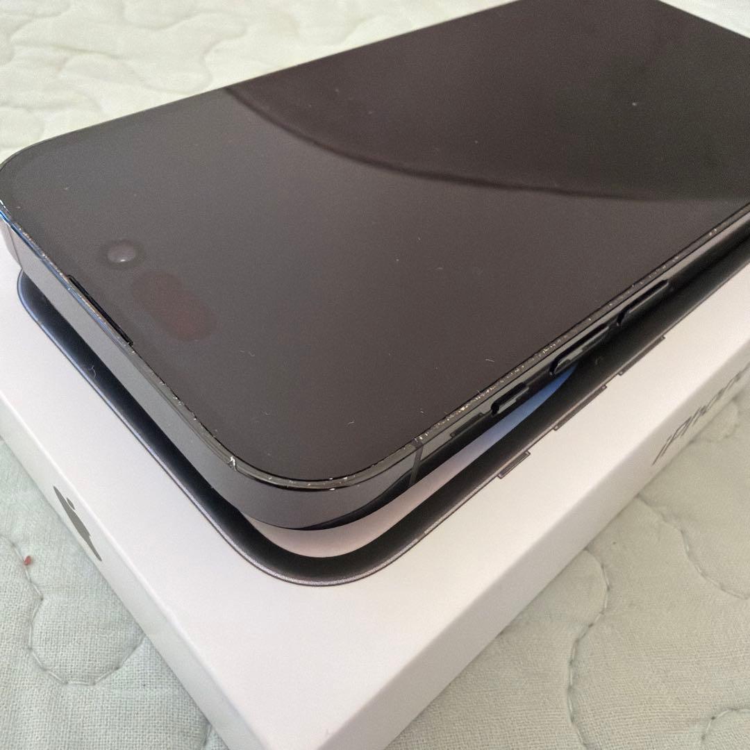 iPhone 14 Pro 128GB ブラック　topologyケース