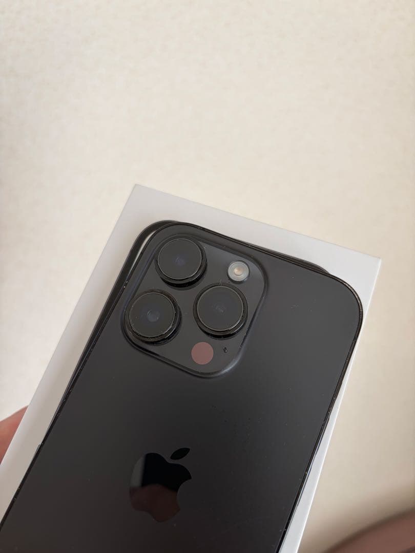 iPhone 14 Pro 128GB ブラック　topologyケース