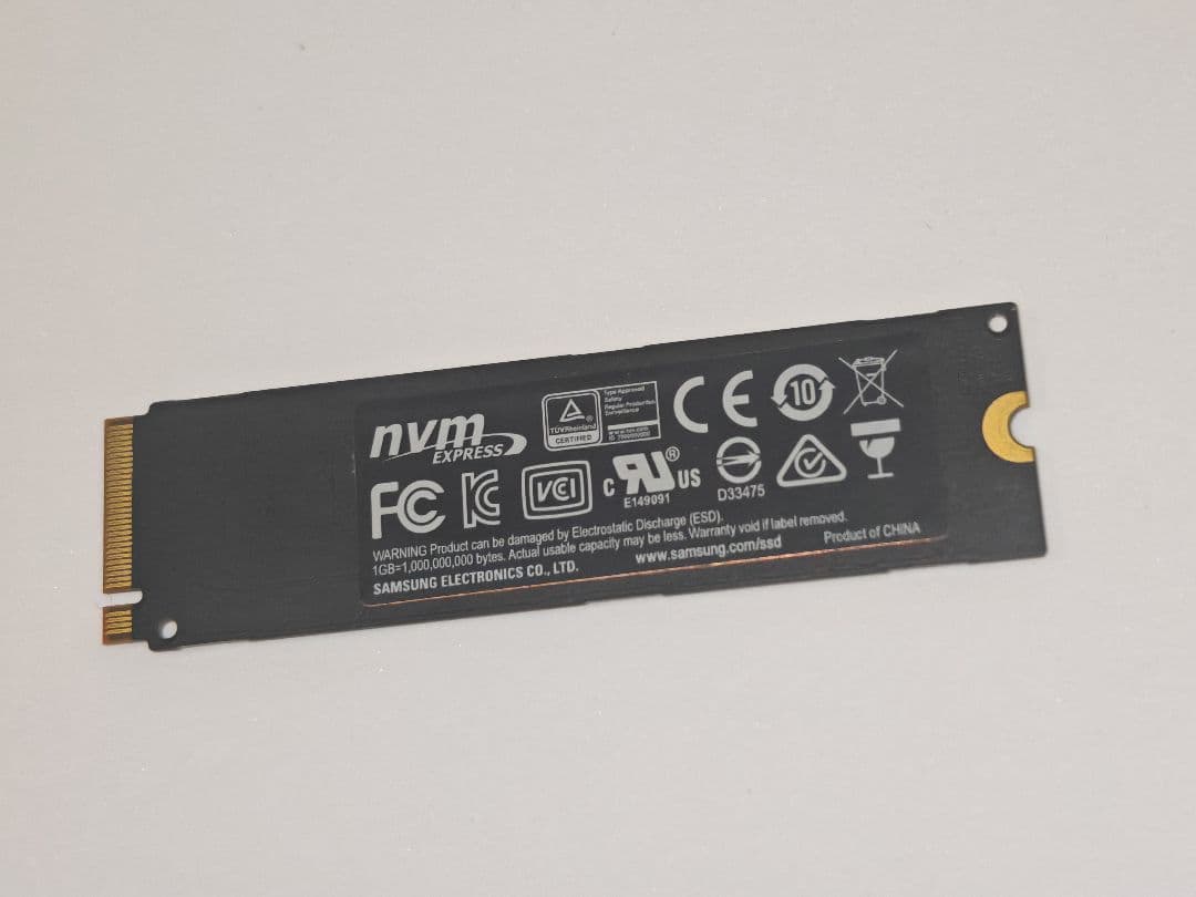 内蔵型SSD Samsung SSD 960 PRO 512GB M.2 NVMe MLC