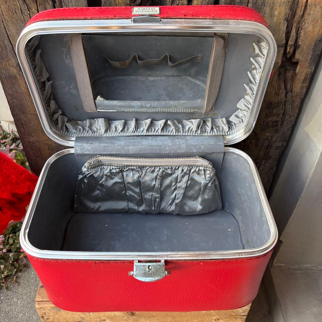 【1960s USA vintage】トレインケース メイクボックス アメリカ