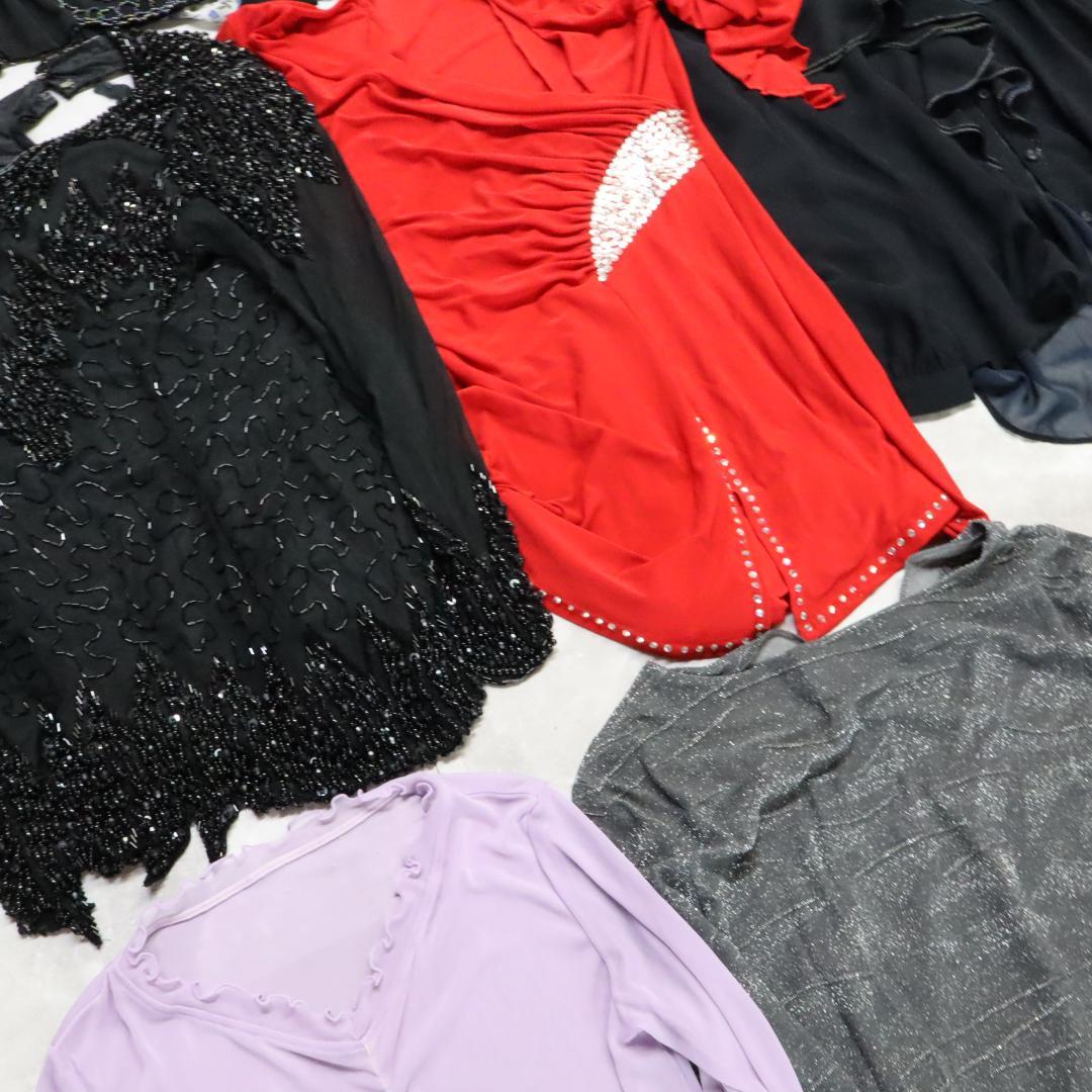 美品 社交ダンス 衣装 レッスン着 30着 まとめ売り ブラウス トップス