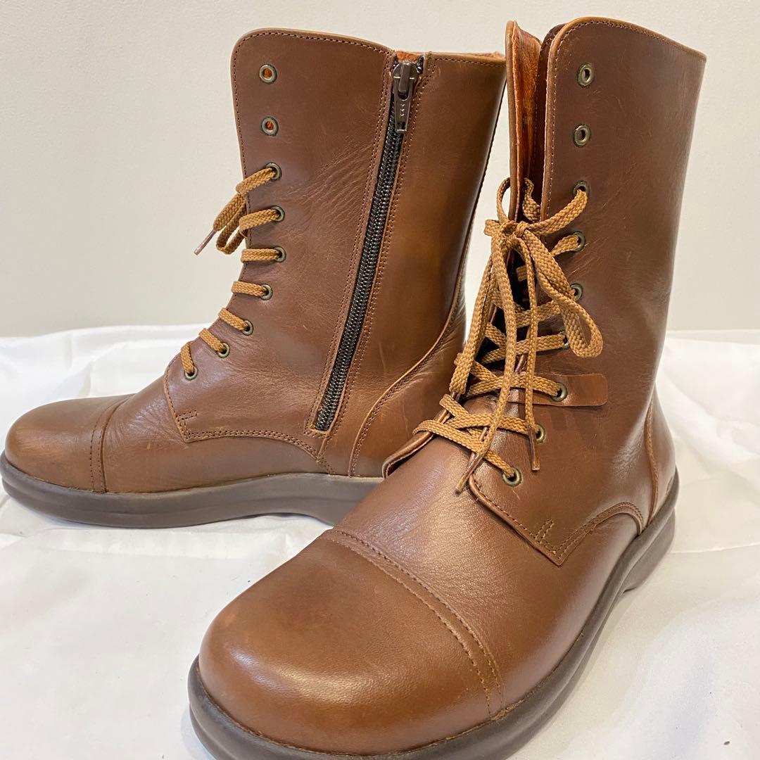 希少 BIRKENSTOCK FootPrints レースアップブーツ 24.0