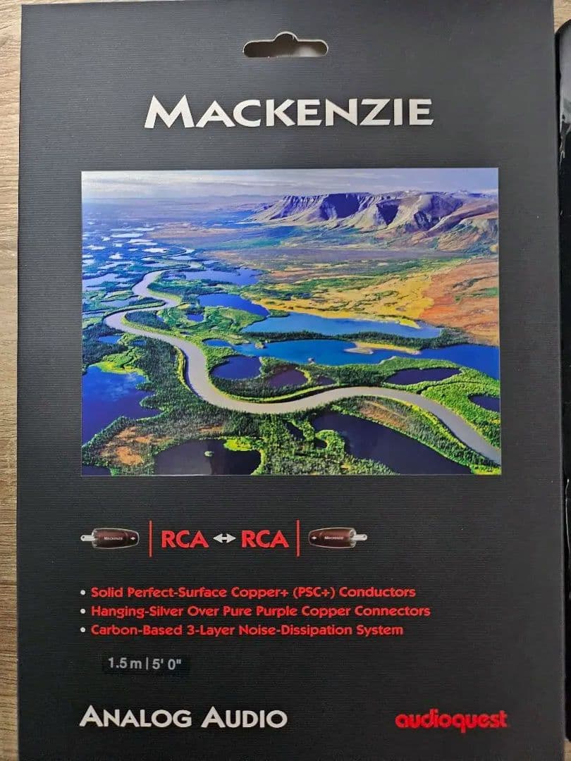 美品　audioquest　Mackenzie　RCA 1.5M