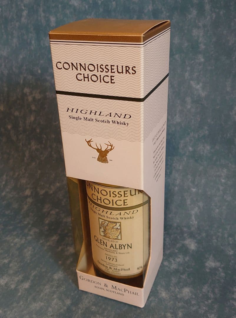 【閉鎖蒸留所】グレンアルビン/コニサーズチョイス25年　ゴードン＆マクファイル