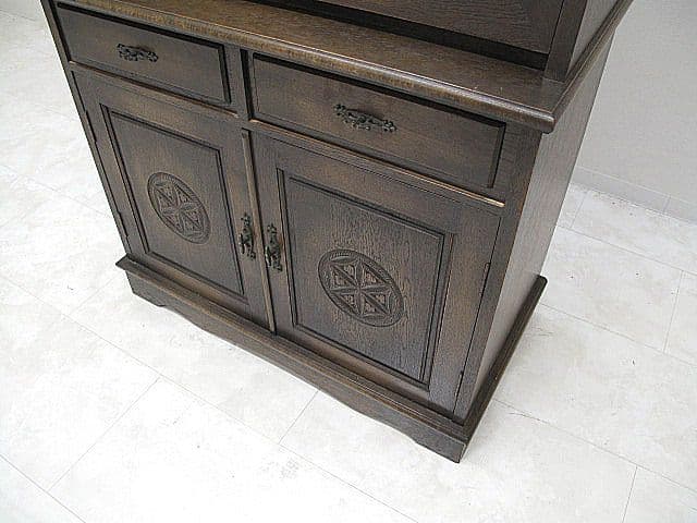 【神戸洋家具】ヴィンテージ ライティングビューロー 　ライティングデスク