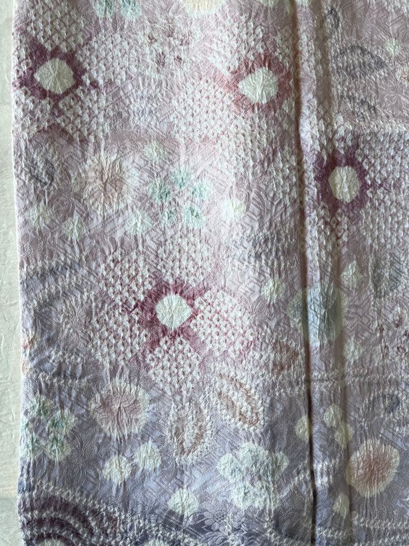 章　藤娘きぬたや◆幻想的な流水文様の訪問着◆総絞り