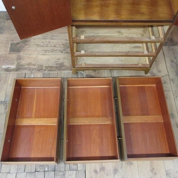 イギリス アンティーク 家具 トールボーイ チェスト タンス 収納 6978d