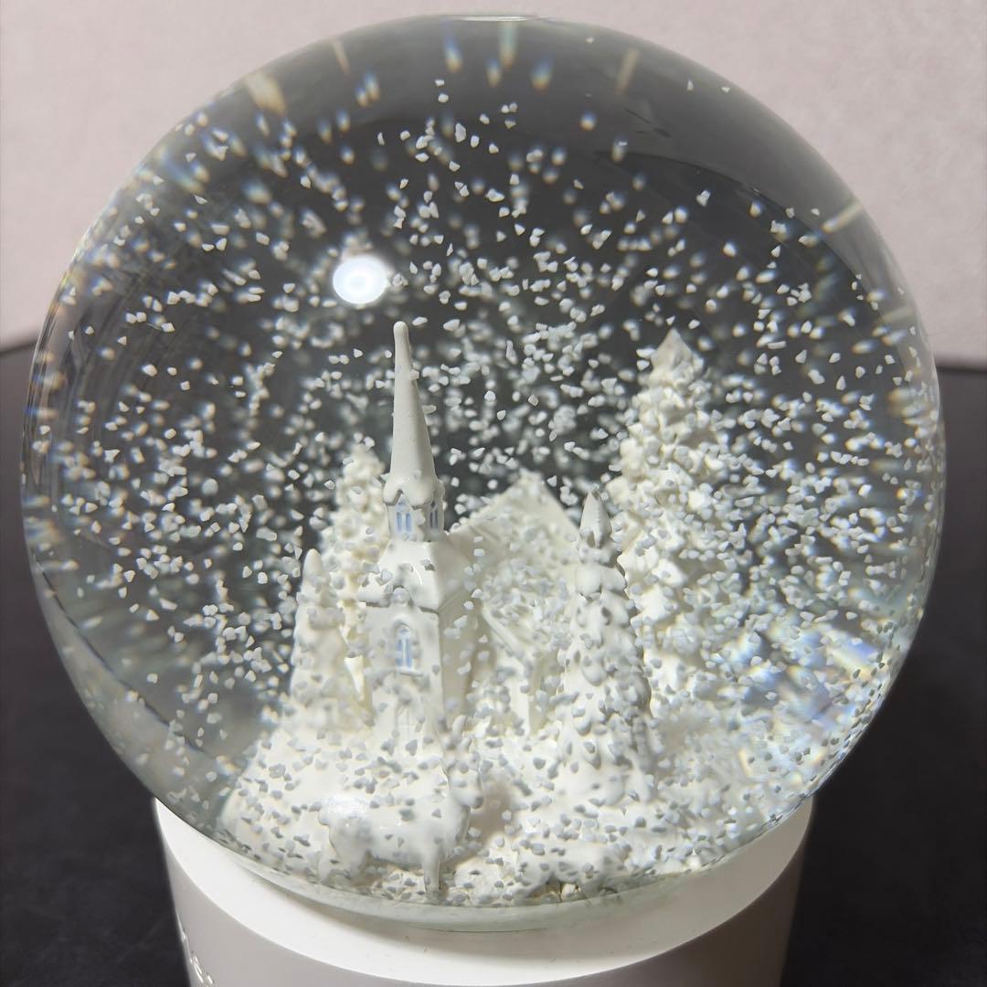  ウェッジウッド スノードーム クリスマス 箱 取説 インテリア