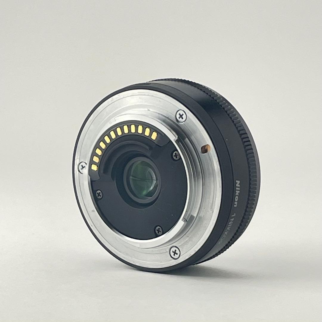 【美品・返品保証】Nikon1 10mm F2.8 ブラック 単焦点広角レンズ