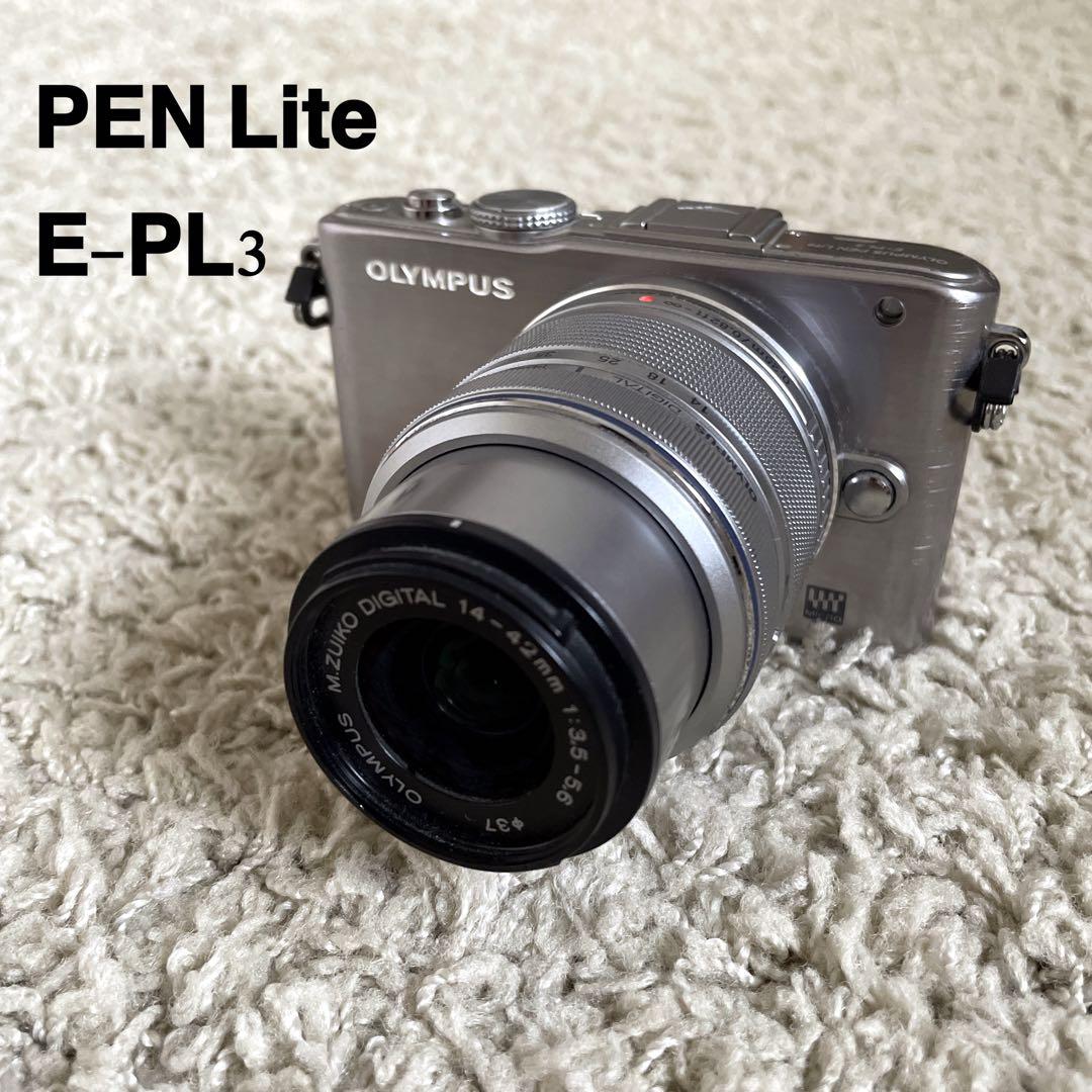 OLYMPUS PEN Lite E-PL3 ミラーレス一眼カメラ シルバー