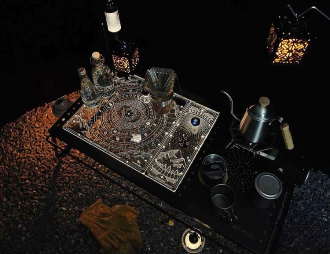 スノーピーク  peak IGT アクリル天板　三脚可能　収納付き　2枚