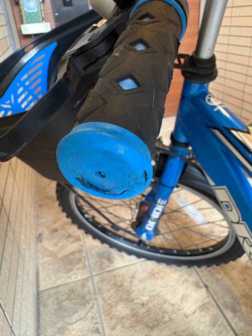 自転車 ブルー　20インチ 直接引取希望