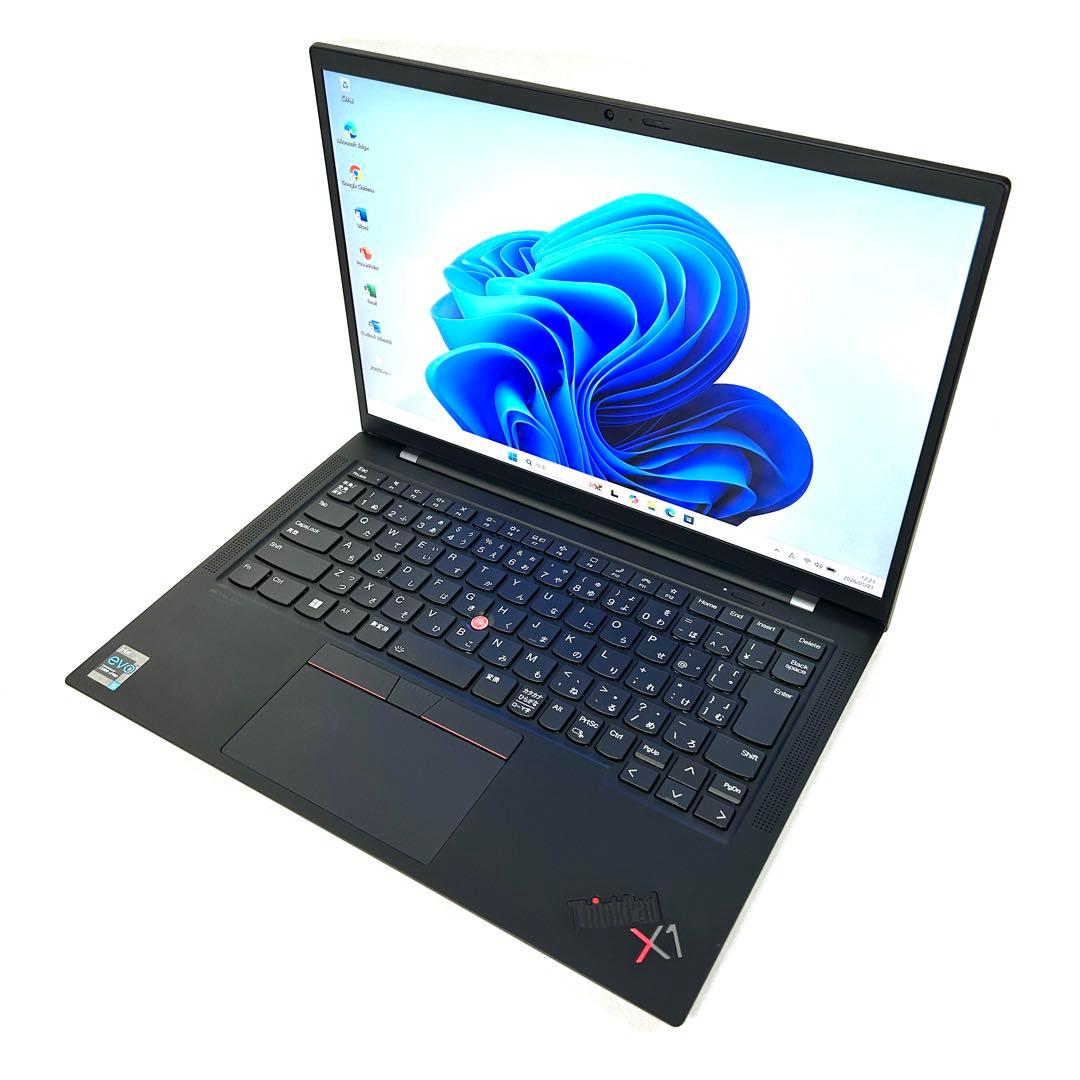 美品 Lenovo X1 Carbon Gen9 i5 バッテリー良好 オフィス