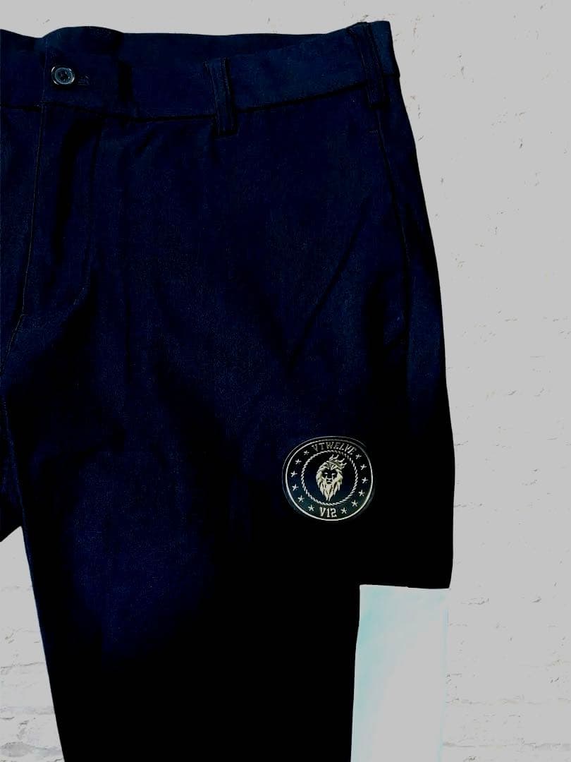 美品　V12 ゴルフ メンズ 裏起毛　サイズXL ストレッチロングパンツ