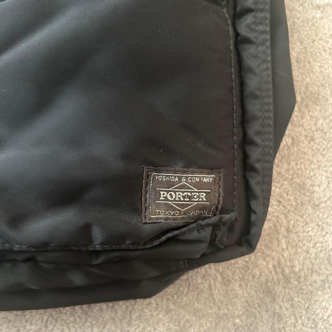 PORTER⚪︎TANKER SHOULDER BAG L (BLACK)