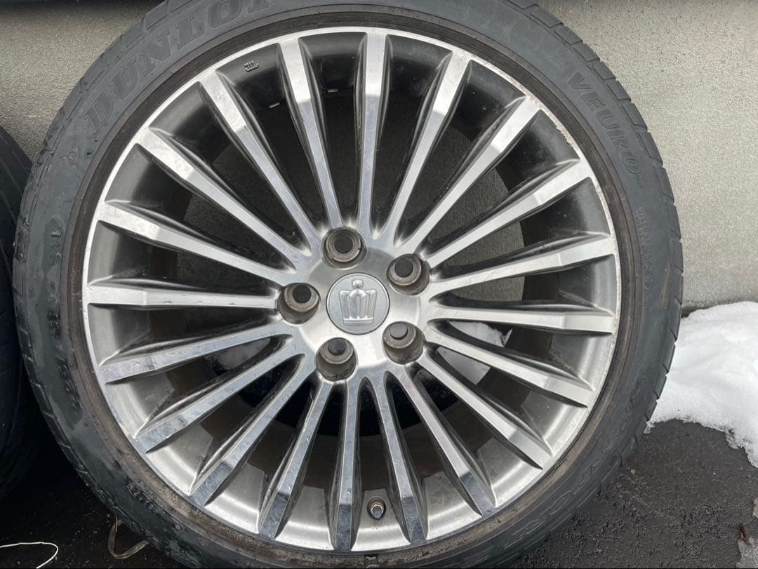 【希少】210 マジェスタ 純正OPホイールセット 18インチ