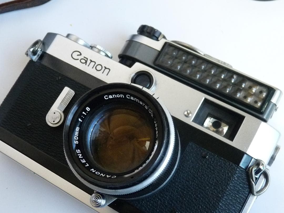 Canon P レンジファインダーカメラ 50mm f/1.8／露出計