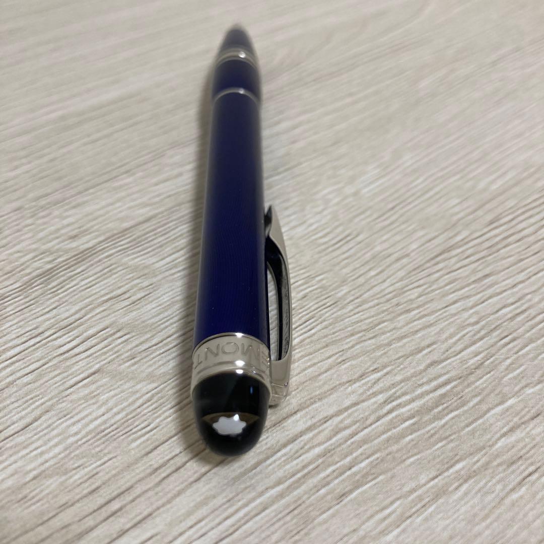値下【希少】モンブラン スターウォーカー　ボールペン クールブルー　ツイスト式
