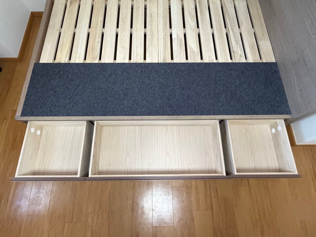 【美品】Simmons シモンズ セミダブル ベッド&マットレス