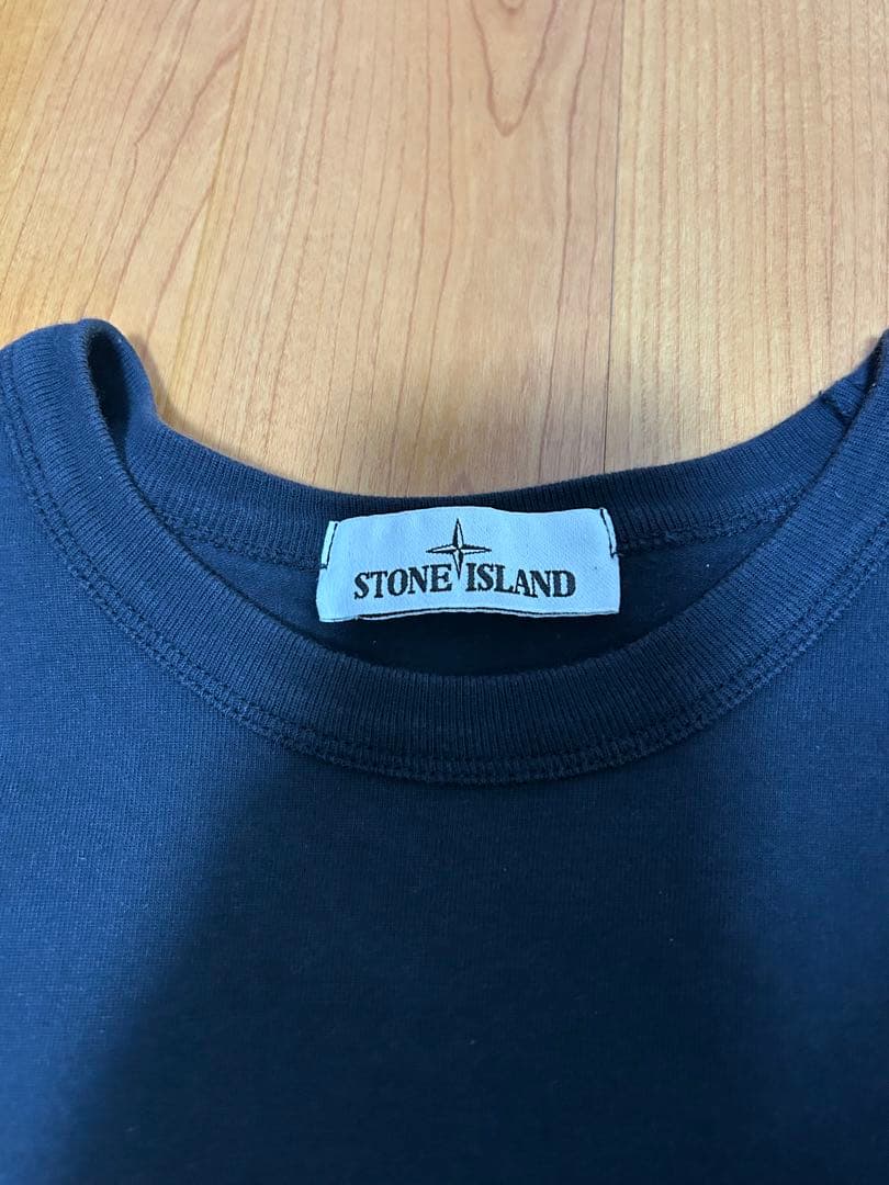 【最終値下げ】STONE  ブラッククルーネック トレーナー