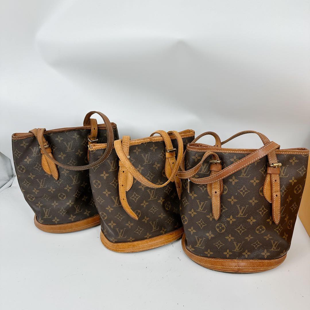 ルイヴィトン　モノグラム　バケットPM プチバケット　M41138 トートバッグ