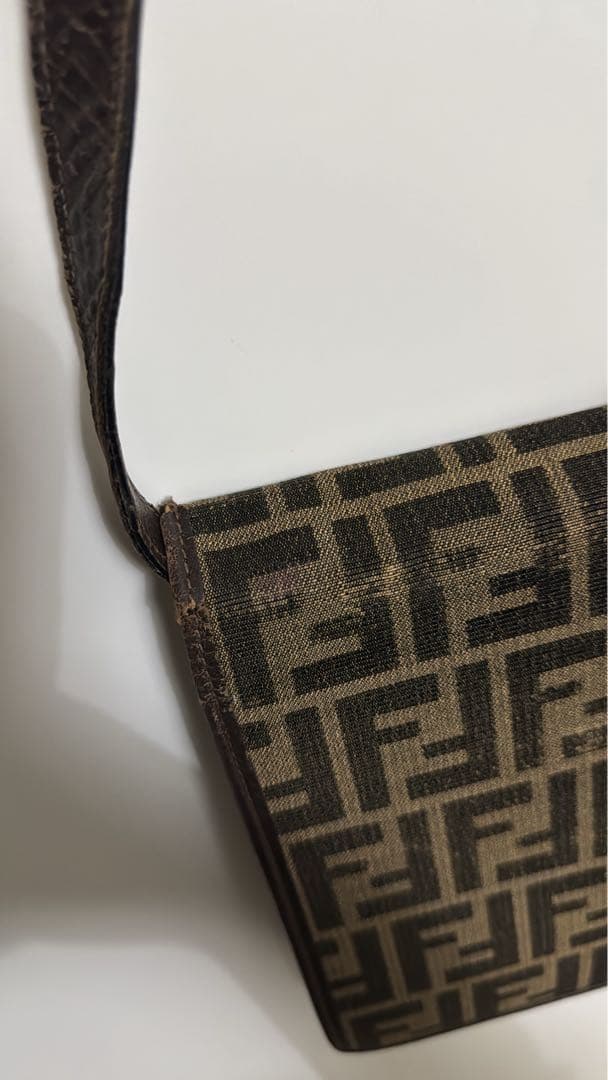 Fendi ショルダーバッグ ブラウン/ベージュ