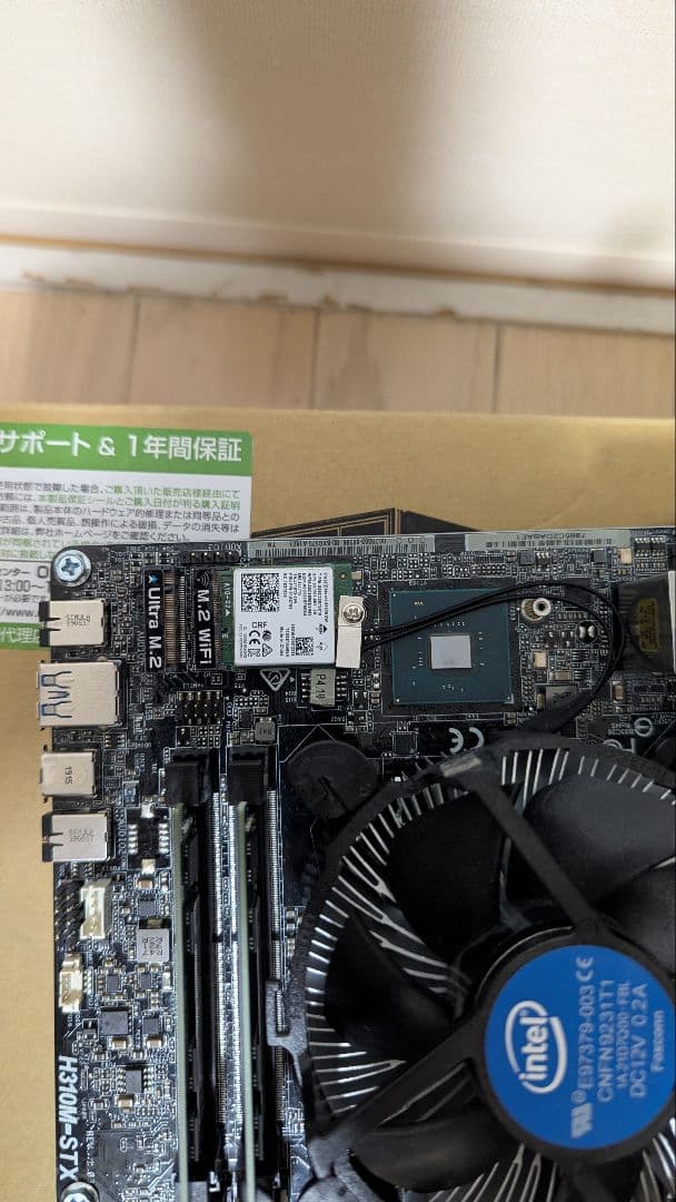 ミニPC ASRock Deskmini310 i3-9100 512GB/16GB