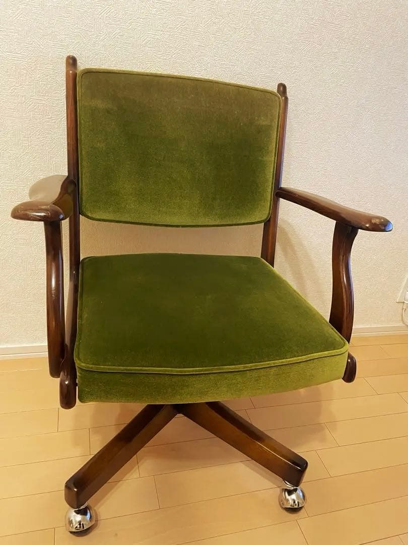 karimoku コロニアル デスクチェア 美品　カリモク　イス　椅子　チェア