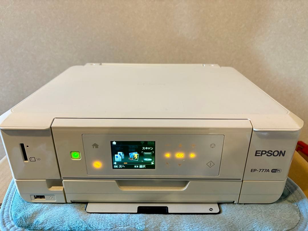 (通電確認 動作確認済)EPSON EP-777A プリンター