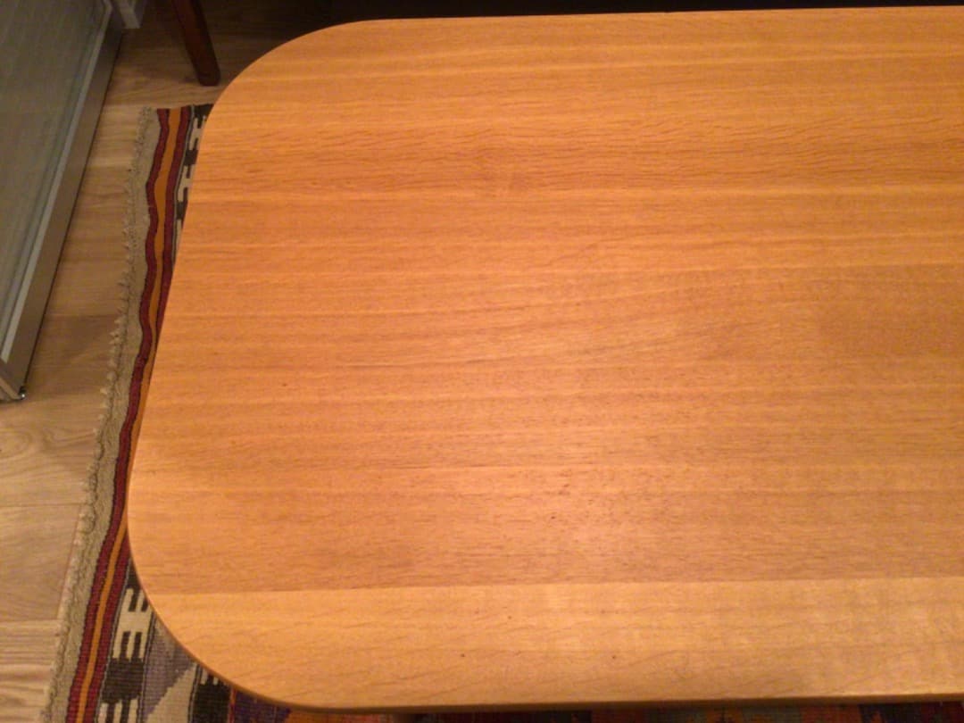 デンマークフレデリシア社　オークセンターテーブル　超美品